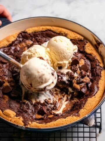 Skillet Brookie Recipe