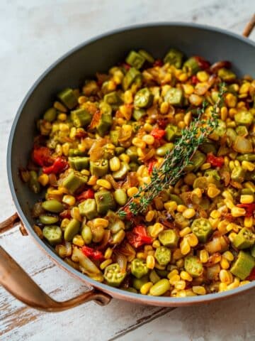 Southern Succotash (Meatless) Recipe