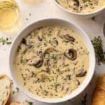 Creamy Chicken and Boursin Soup with Orzo Recipe