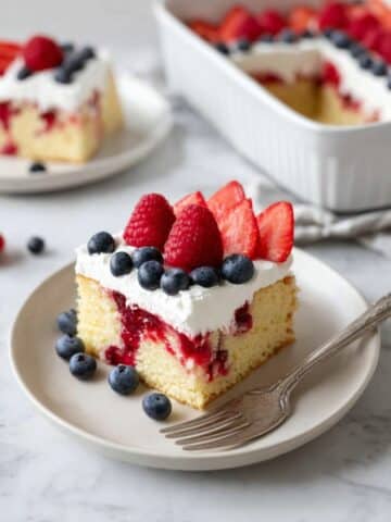 Berry Poke Cake Recipe