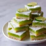 Lime Shortbread Bars Recipe