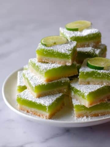 Lime Shortbread Bars Recipe