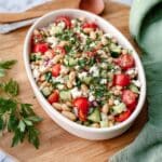 Easy Mediterranean White Bean Salad Recipe