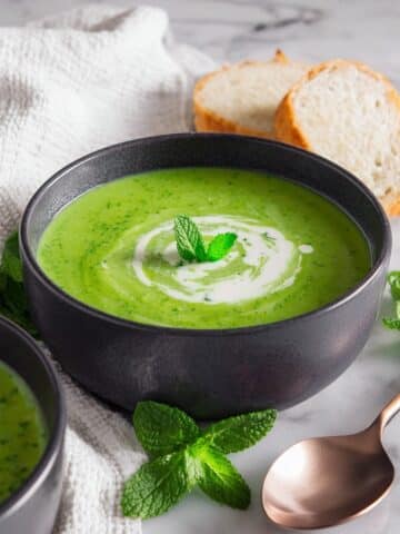 Pea and Mint Soup Recipe