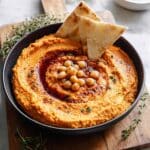 Roasted Red Pepper Hummus Recipe