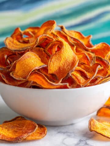 Baked Carrot Chips Recipe