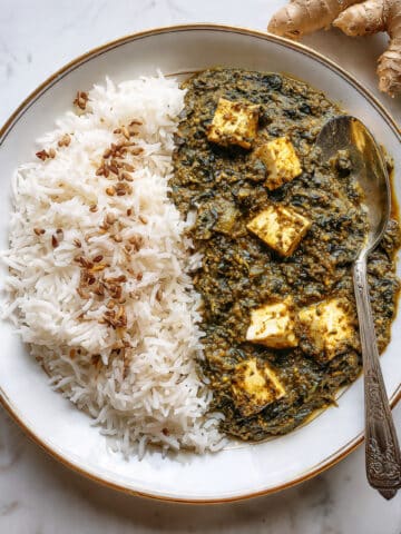 Authentic Punjabi Palak Paneer in an Instant Pot Recipe