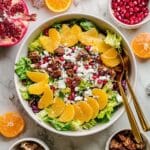 Citrus Christmas Salad with Orange-Maple Vinaigrette Recipe