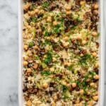 Vegan Chickpea & Rice Casserole Recipe