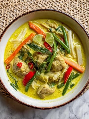 Thai Green Curry Noodle Soup Recipe