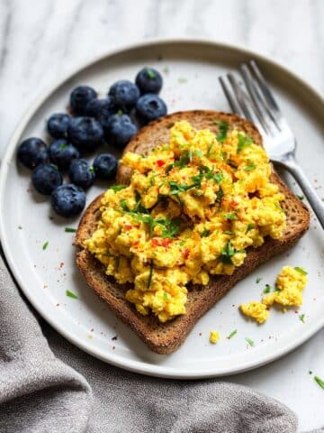 Easy Vegan Tofu Scramble Recipe