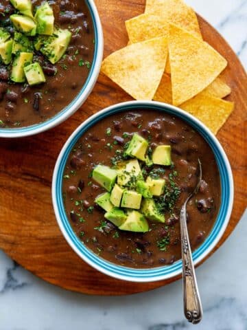 Spicy Black Bean Soup Recipe