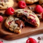 Raspberry Chocolate Chip Cookies Recipe