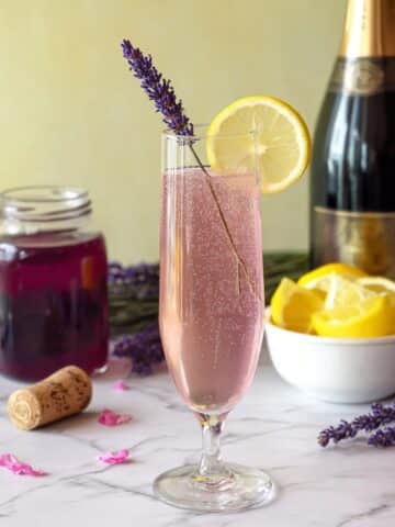 Lavender Lemonade Prosecco Cocktail Recipe