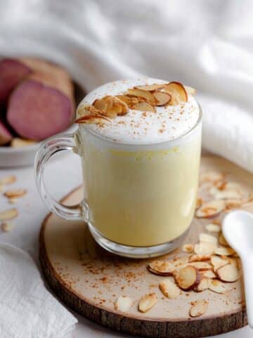 Goguma Latte (Korean Sweet Potato Latte) Recipe