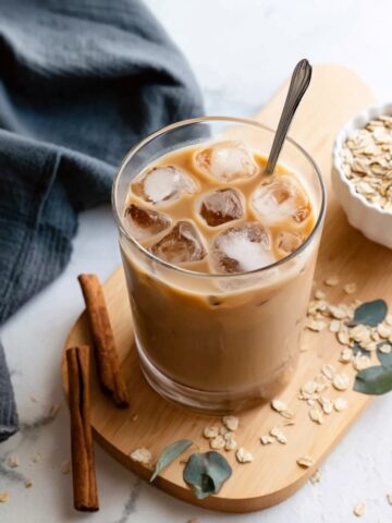 Iced Oat Milk Latte (No Store-Bought Milk!) Recipe