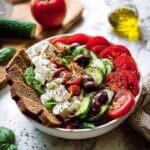 How to Make Authentic Greek Salad (Horiatiki Salata) Recipe