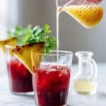 Pineapple Hibiscus Mocktail Recipe