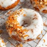Healthy Vegan Carrot Cake Donuts Recipe