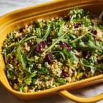 Millet Salad with Asparagus, Cherries, and Fresh Basil Recipe