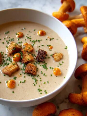 Last Chance Cream of Chanterelle Soup Recipe