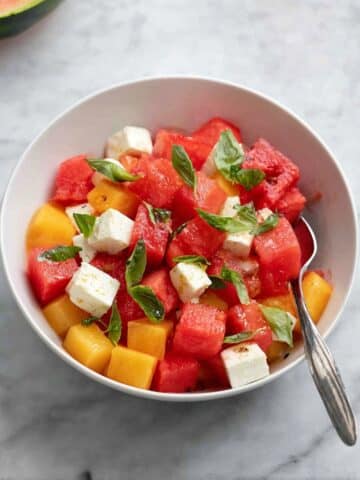 Watermelon, Tomato and Feta Salad Recipe