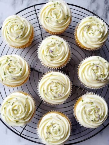 Lemon Lavender Cupcakes Recipe