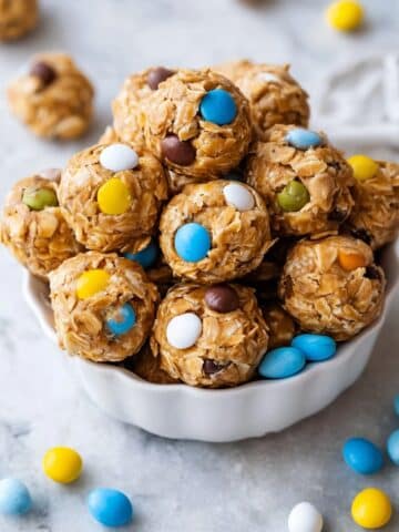 Cadbury Egg Protein Balls Recipe