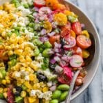 Peruvian Chopped Corn and Bean Salad Recipe