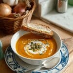 Spiced Butternut Squash and Apple Soup Recipe