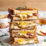 Apple Bacon and Cheddar Grilled Cheese Recipe
