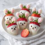 Bunny White Chocolate-Covered Strawberries Recipe