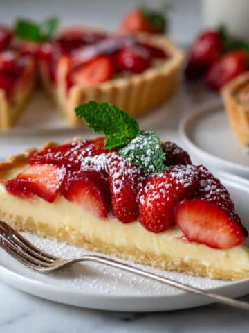 Strawberry Custard Tart Recipe