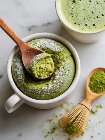Matcha Latte Mug Cake Recipe