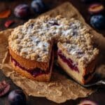 Gluten-Free Plum Cake with Streusel Topping Recipe
