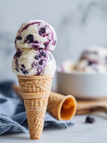Blueberry Pie Ice Cream Recipe