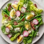 Spring Cobb Salad with Creamy Herb Dressing Recipe