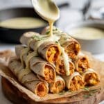 Baked or Air-Fried Chickpea Taquitos Recipe