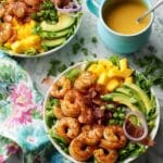 Mango Shrimp Salad with Citrus Cilantro Vinaigrette Recipe