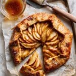 Apple Galette with Spiced Apple Filling and Apricot Glaze Recipe