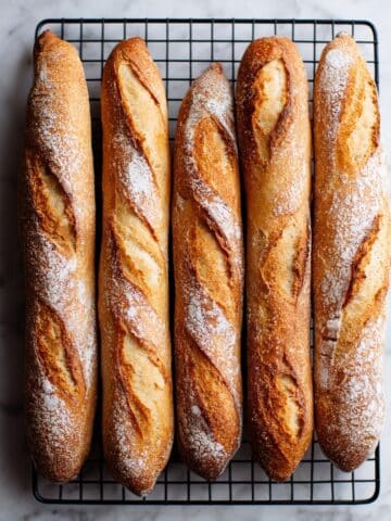 Crusty French Baguettes: No Starter Necessary Recipe