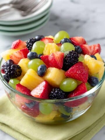 Fruit Salad with Honey-Citrus Dressing Recipe