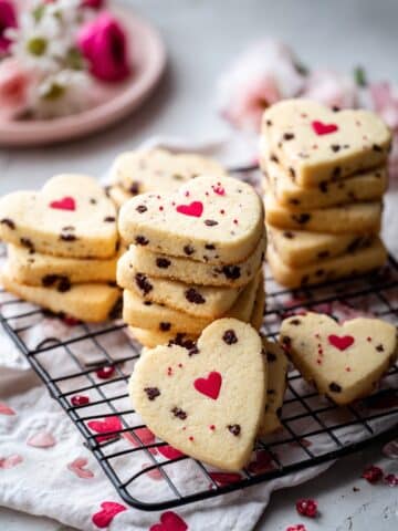 Heart Shaped Chocolate Chip Cookies Recipe