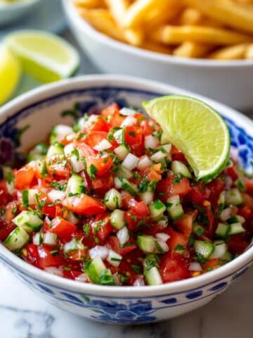Cucumber Pico De Gallo Recipe