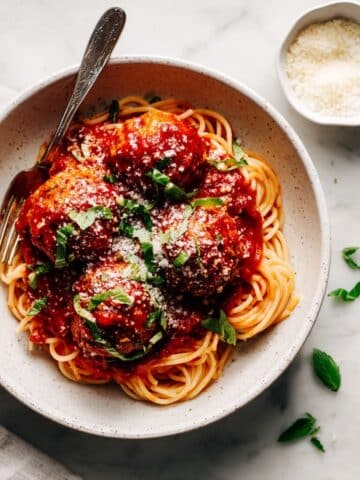 Baked Italian Meatballs Recipe