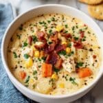 Creamy Chicken Corn Chowder with Bacon Recipe
