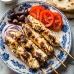 Greek Chicken Souvlaki with Tzatziki Recipe