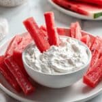 Watermelon Fries with Greek Yogurt and Whipped Topping Recipe