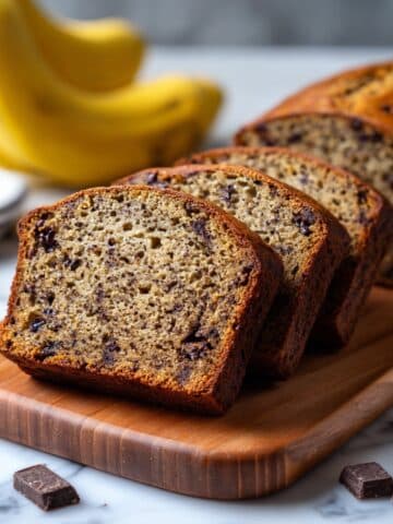 Brown Butter Chocolate Chip Banana Bread Recipe
