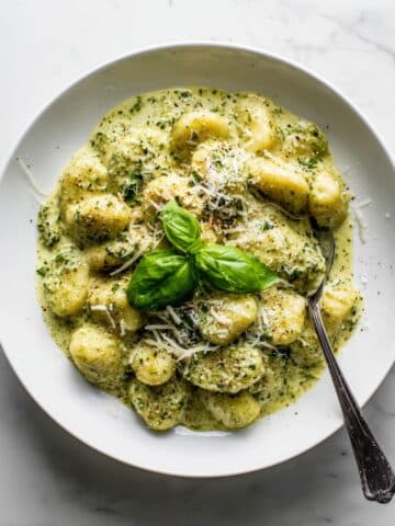 Gnocchi with Pesto Sauce Recipe